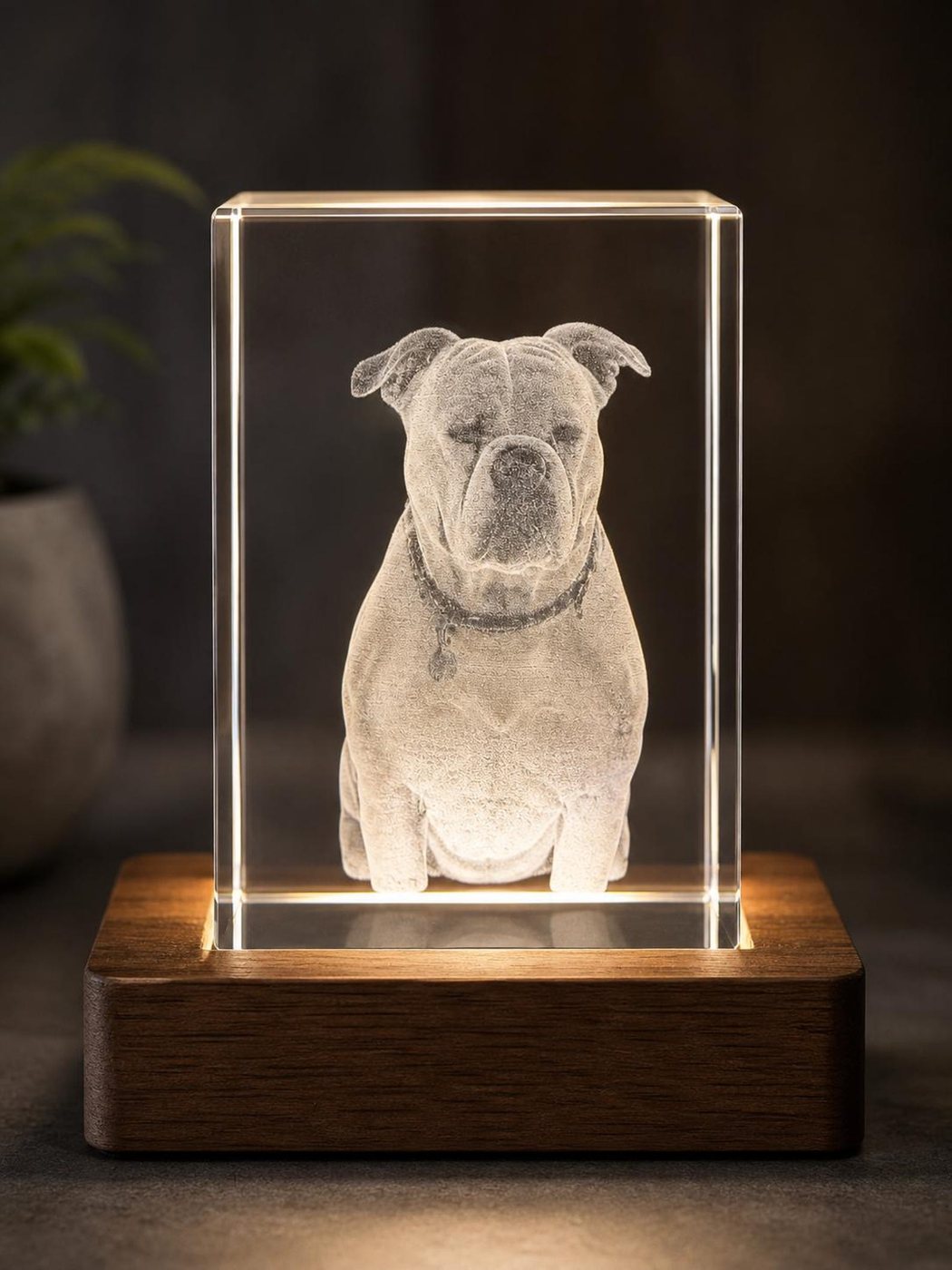 3D Crystal Photo Engraving — Custom Glass Keepsake